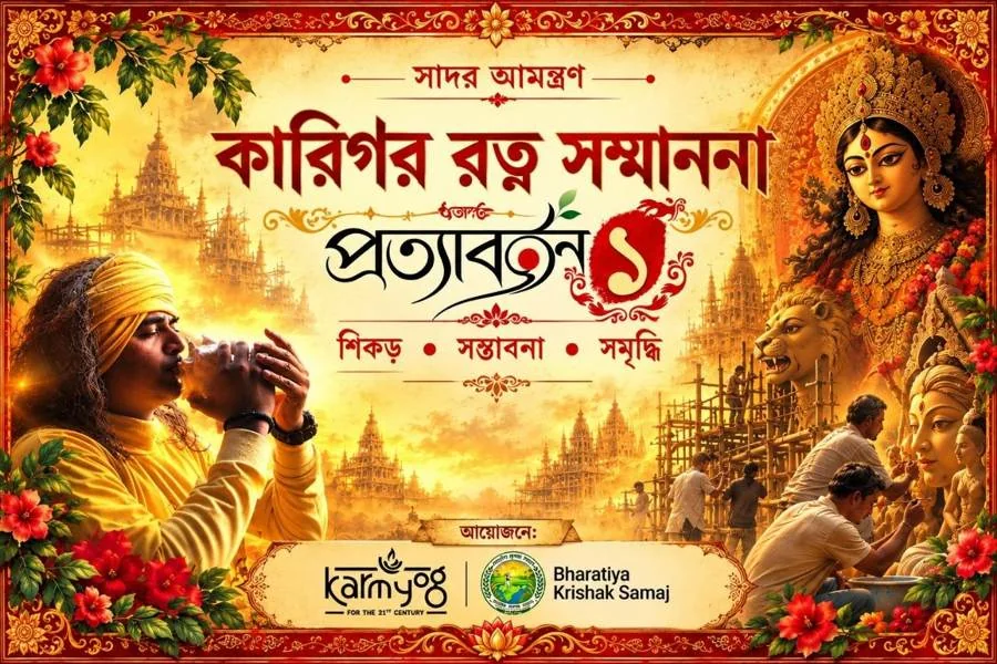 নিমন্ত্রণপত্র: কারিগর রত্ন সম্মাননা, প্রত্যাবর্তন ১